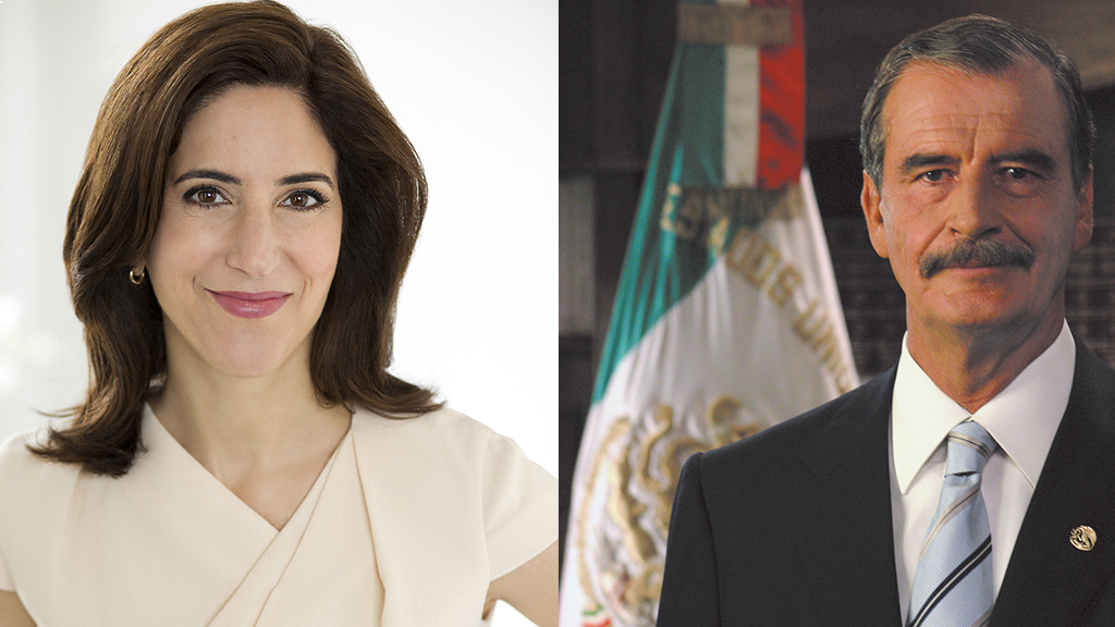 Former President of Mexico Vicente Fox and CNN Global Economist and Global Business Columnist for Financial Times Rana Foroohar