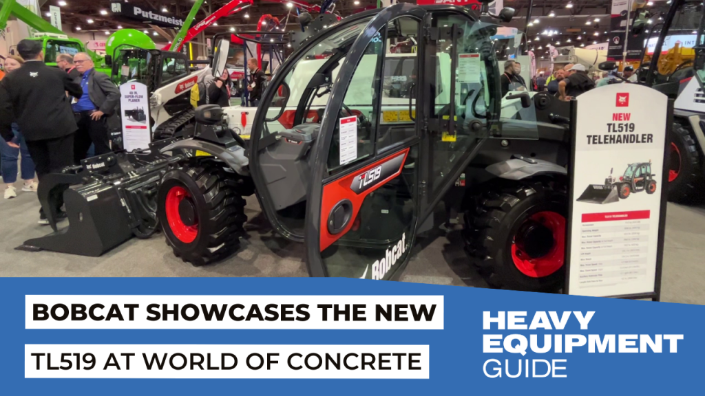 (VIDEO) Bobcat highlights its new compact telehandler at World of Concrete