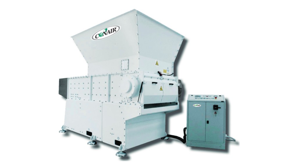 Conair's new single-rotor shredder provides compact option for hard plastics recycling