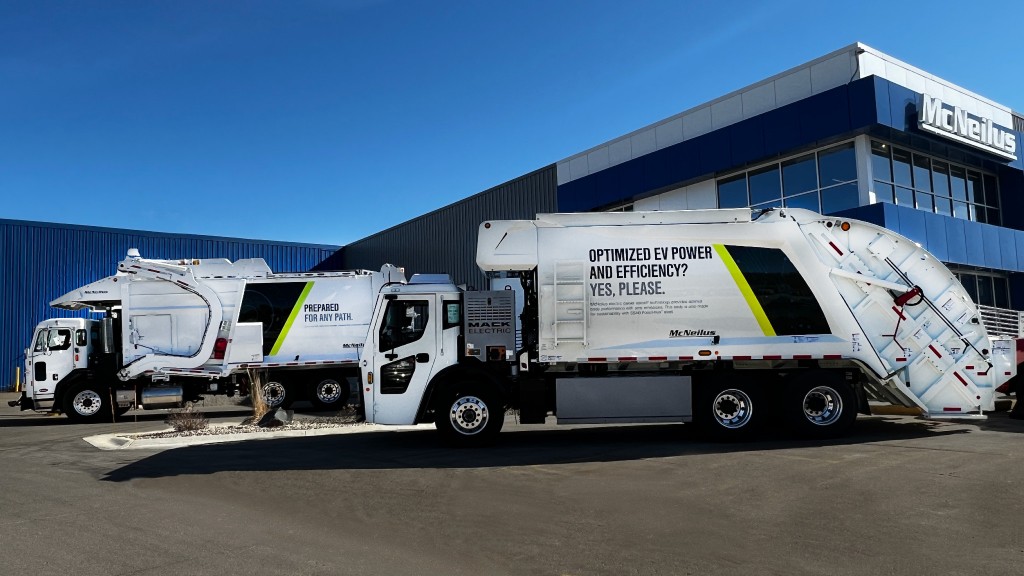 Electric collection technology the highlight of McNeilus' WasteExpo 2023 booth