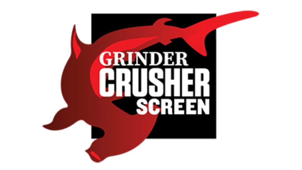 The GrinderCrusherScreen logo