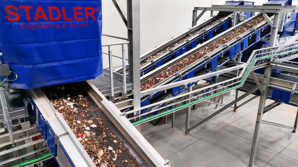 STADLER installs first of three MRF and compost refinement plants in Greece