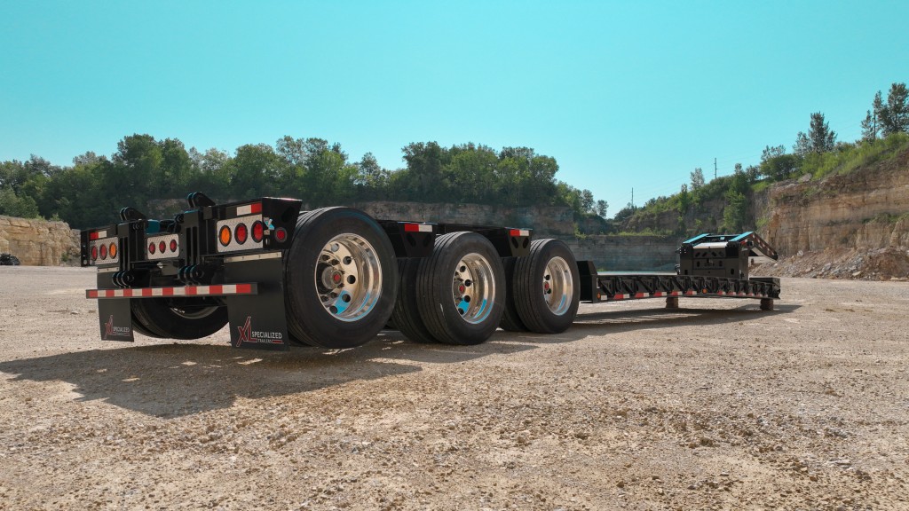New trailer options from XL Specialized Trailers enables low-profile equipment hauling