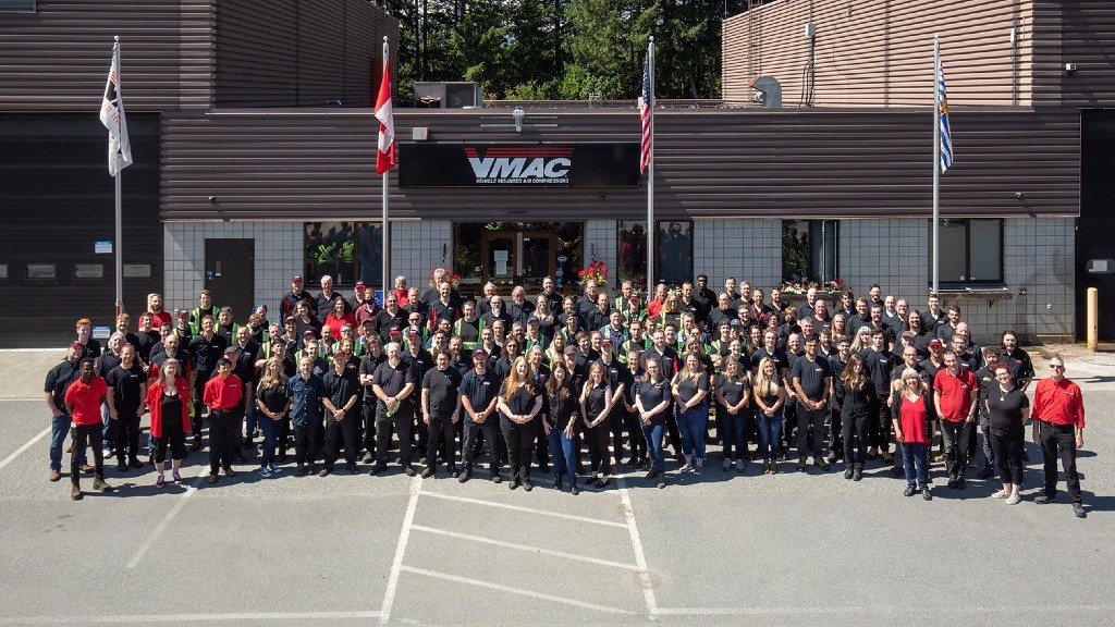 The VMAC team poses for a photo