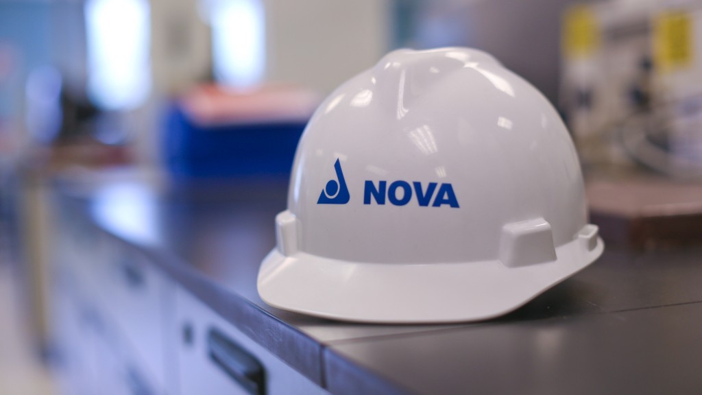 A NOVA Chemicals hard hat