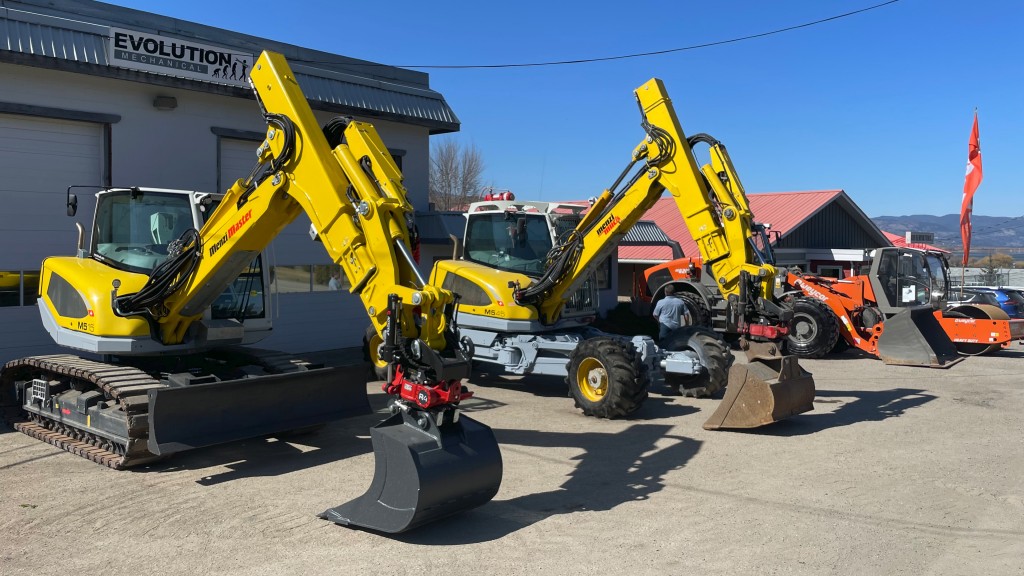 Menzi Muck partners with Evolution Mechanical to offer spider excavators in Western Canada