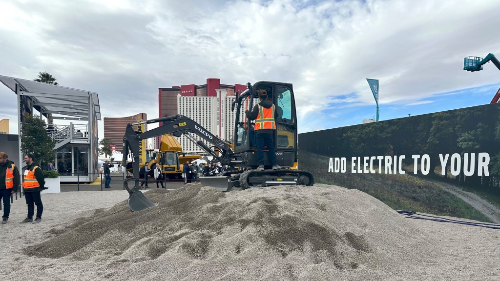 Test electric machines at Volvo CE's largest Utility Expo booth ever