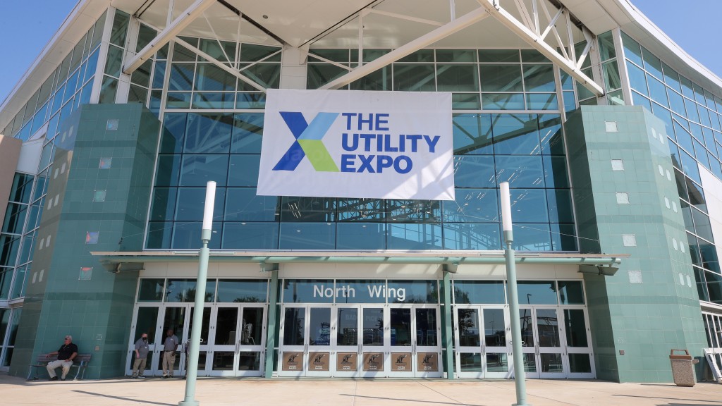 An entrance for The Utility Expo