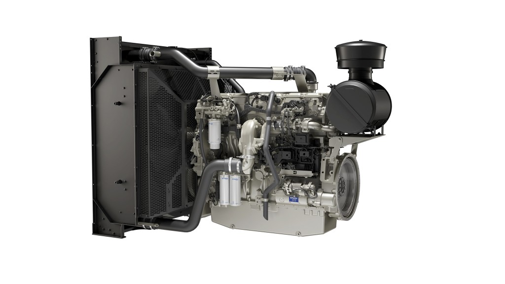 An engine against a white background.