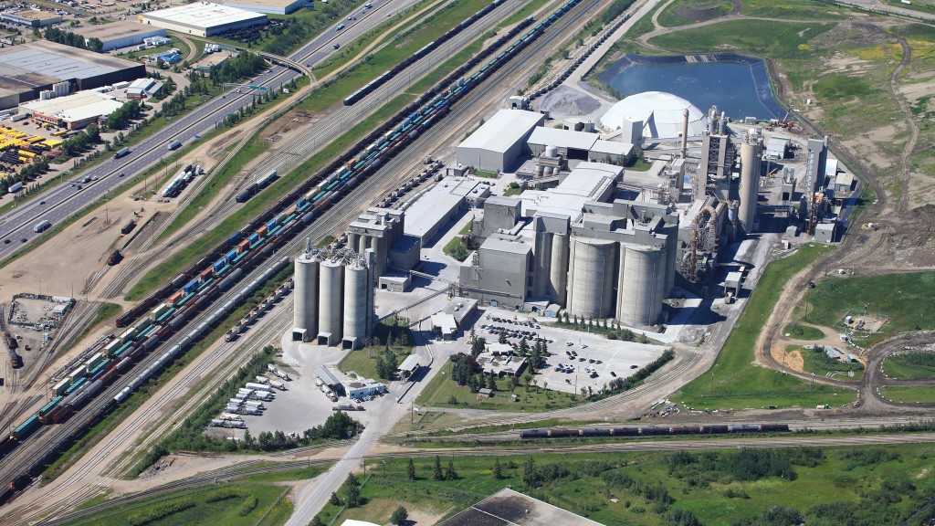 Full-scale carbon capture, utilization, and storage plant moving forward at Alberta cement facility