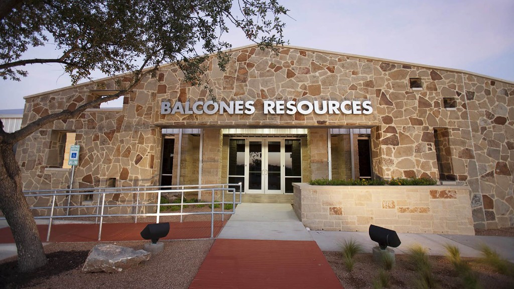 A Balcones Resources office building