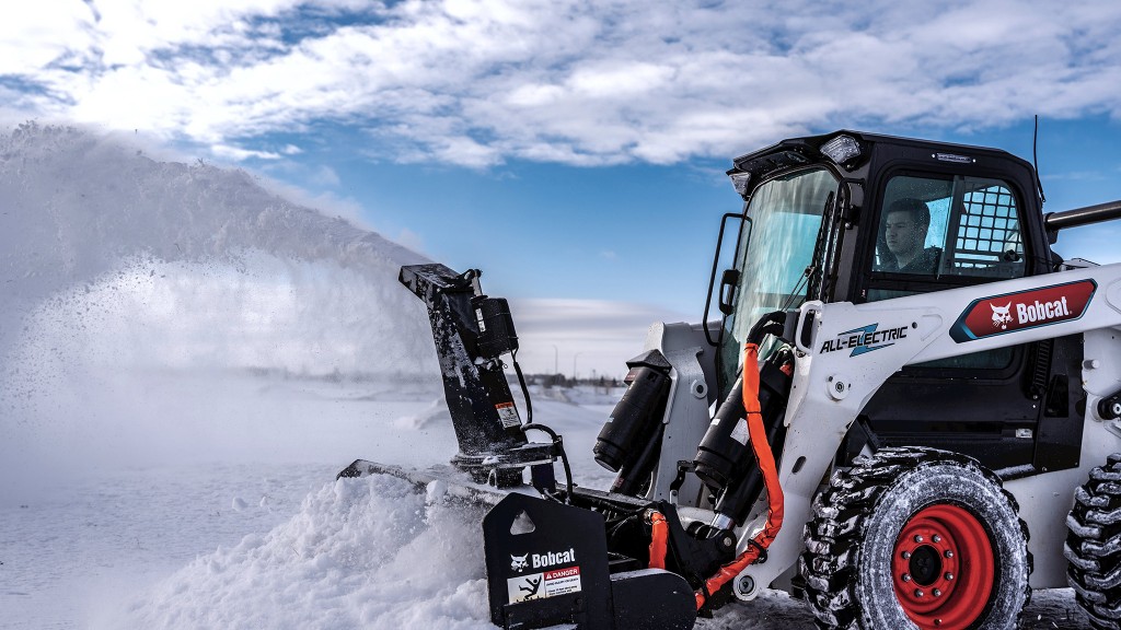 Electric machines like the prototype Bobcat S7X skid-steer loader will be key parts of the company's Utility Expo presentations.