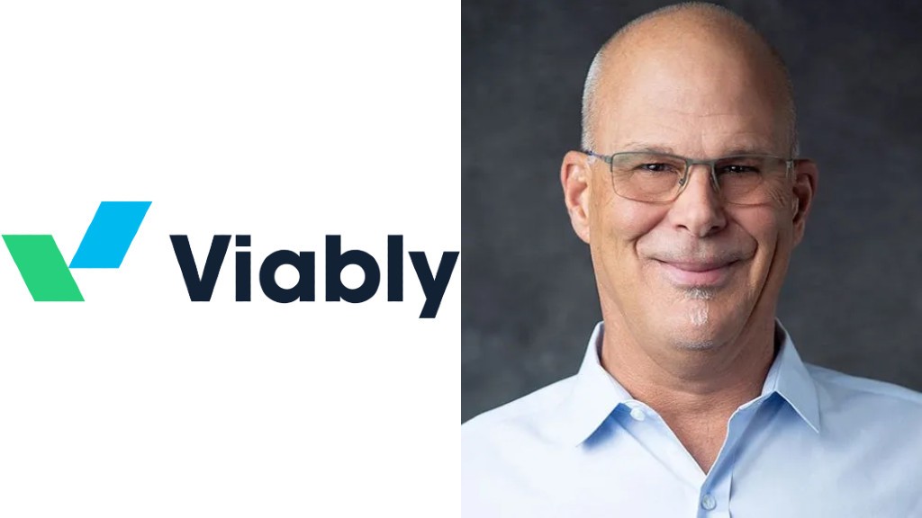 The Viably logo and Kurt Schoppe