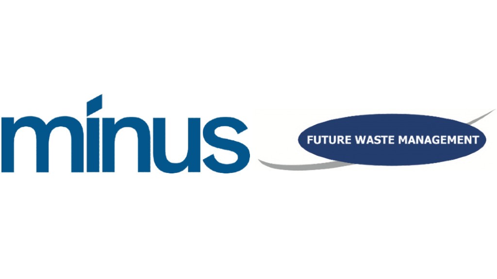 The Minus and Future Waste logos