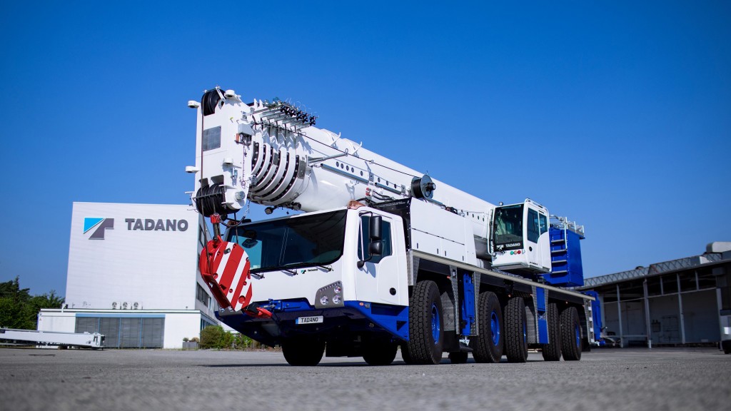 Tadano upgrades all-terrain crane with new safety and technology features
