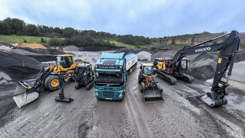 Volvo CE partners with CRH to accelerate decarbonization in the construction industry