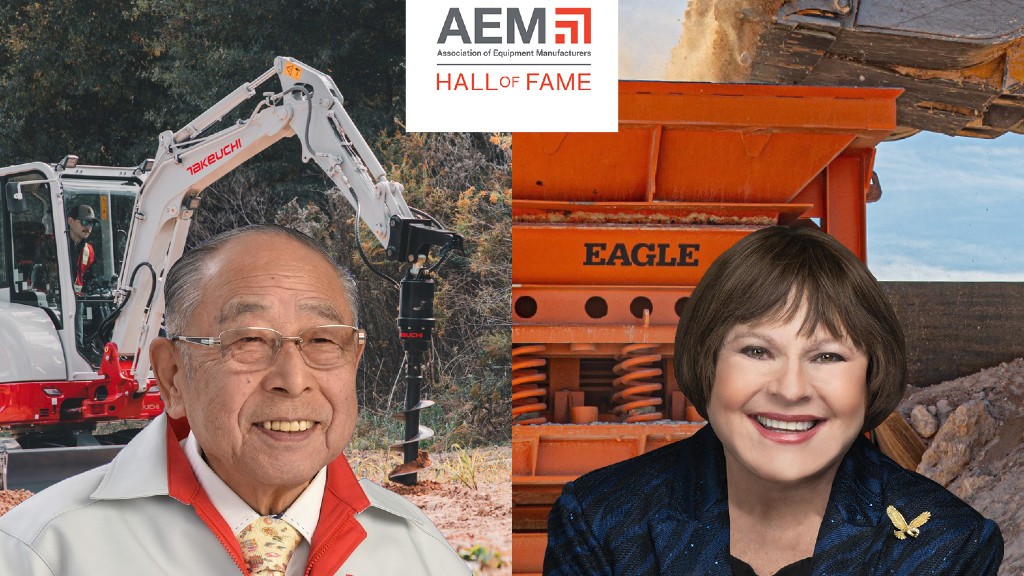 Susanne Cobey and Akio Takeuchi inducted into AEM Hall of Fame