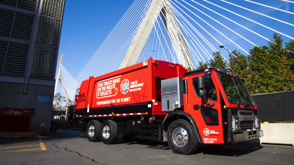 WIN Waste Innovations uses collected waste to power two Mack electric collection vehicles