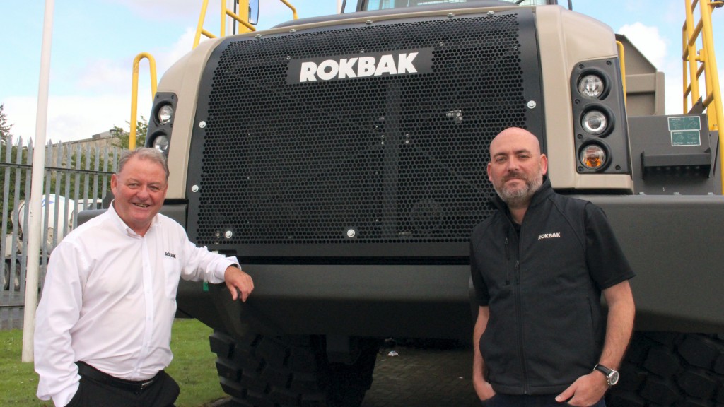 Father and son duo getting work done at Rokbak
