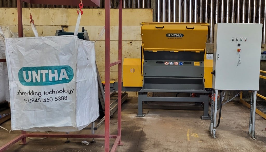 Grassroots Recycling's UNTHA shredder elevates agricultural plastic recycling capabilities