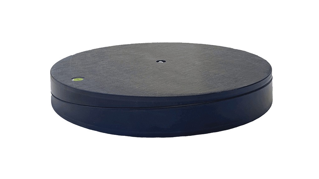 DICA outrigger levelling pad offers wide range of adjustable angles