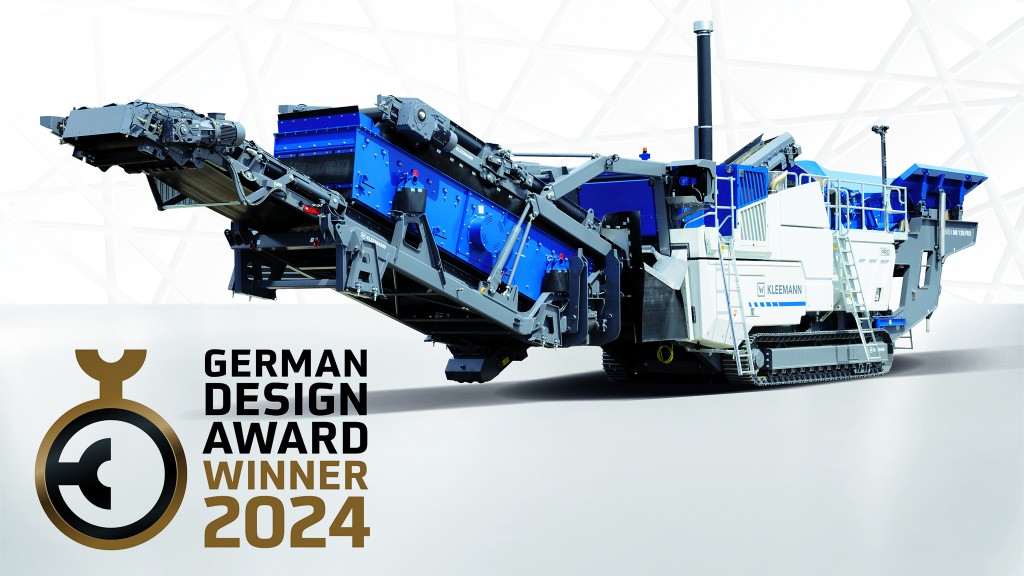 Functionality, performance, and ergonomics of Kleemann impact crusher earn German Design Award