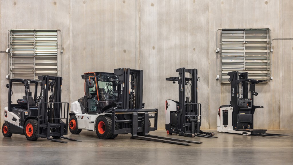 Portable power products, forklifts, and industrial compressors available under Bobcat brand