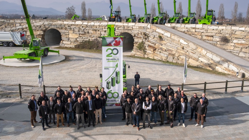 Manulift and Merlo celebrate 20 years in partnership