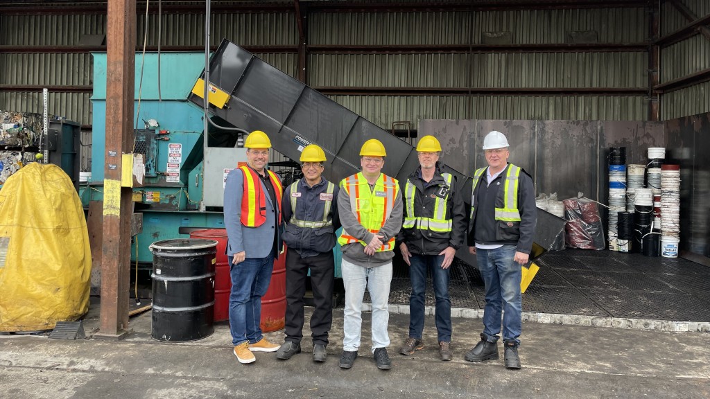 New plastic baler in British Columbia boosts Canada's automotive container recycling capacity