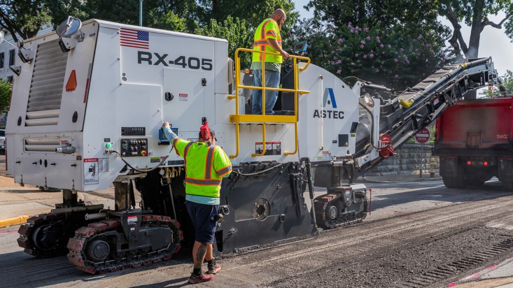 Astec shares new cold planer premium camera system and more at World of Asphalt/AGG1