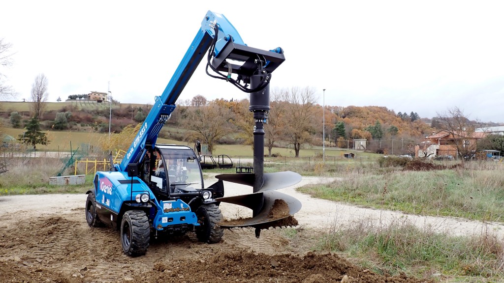 Auger, bucket, and truss boom options expand Genie's range of telehandler attachments