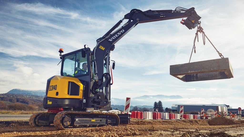 Volvo Construction Equipment 2024 mini excavator spec guide