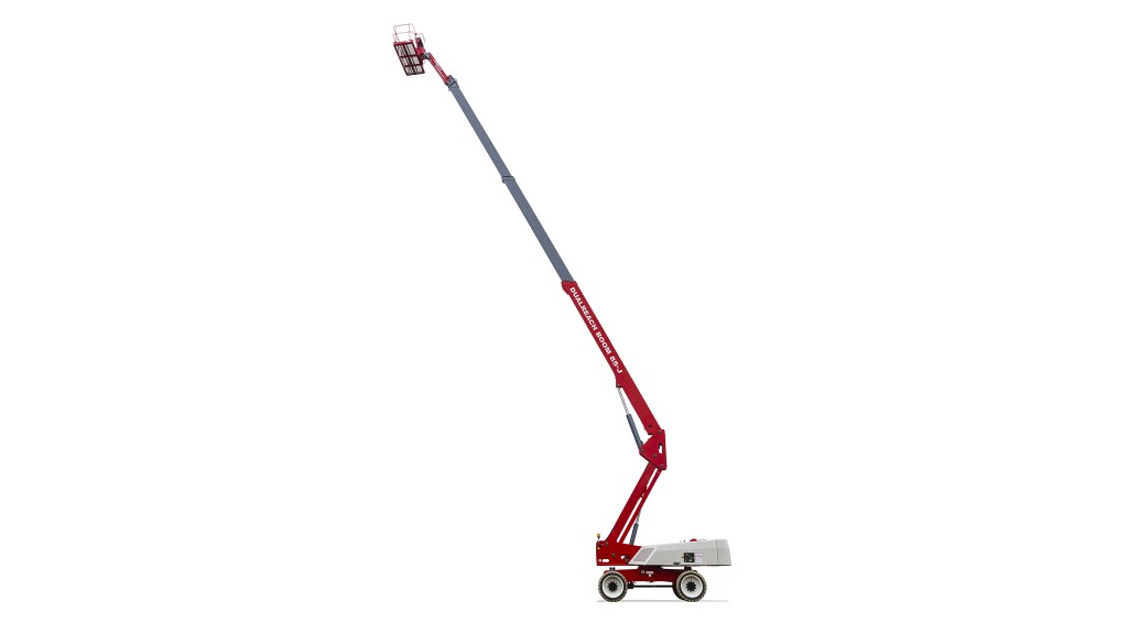 Two-in-one boom from MEC combines telescopic and articulated lifting configurations
