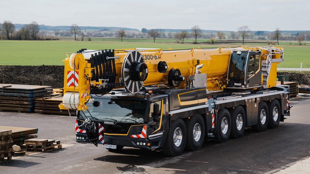 New control system and cab redesign highlight Liebherr mobile crane update