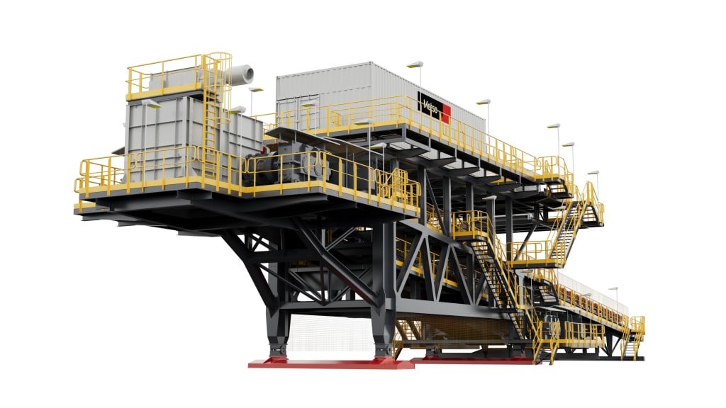 Modular conveyor options from Metso hasten set-up times for mine operators