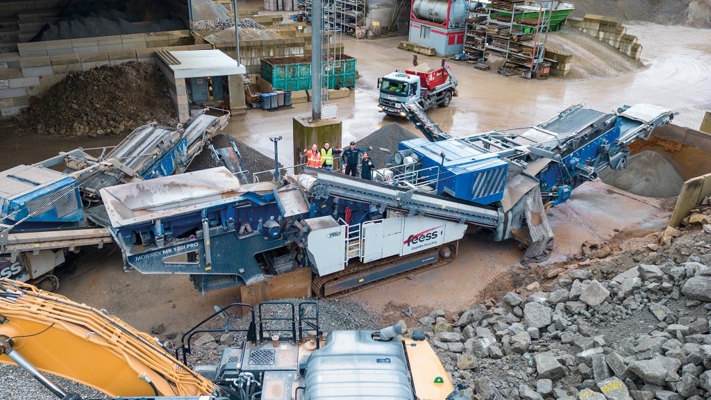 Kleemann crusher plays central role in C&D recycling and emissions management