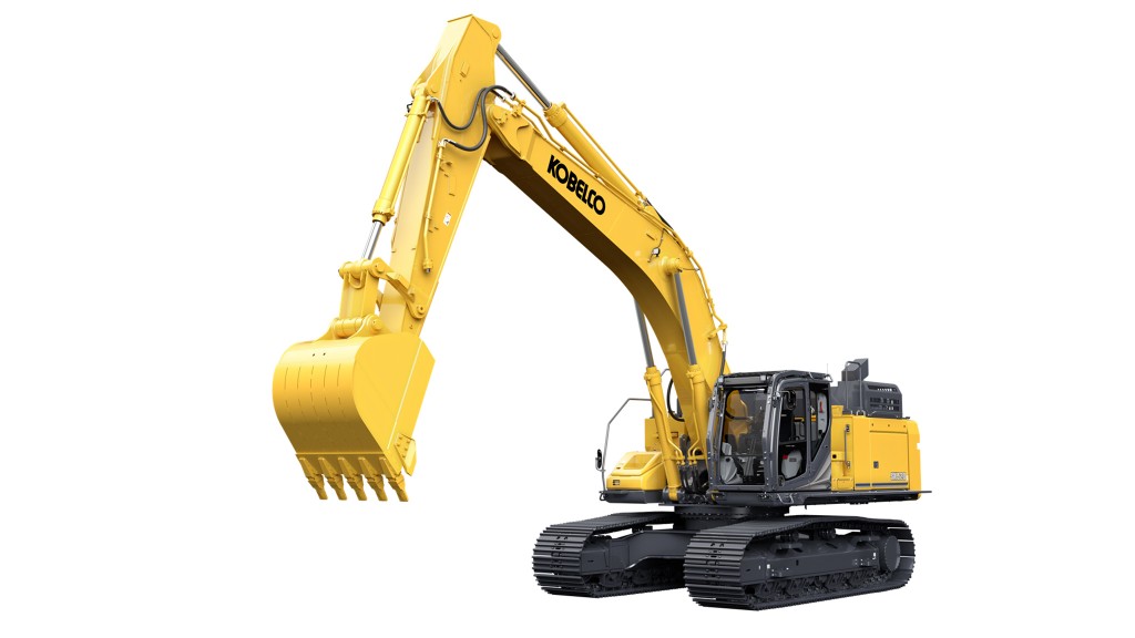 Advanced hydraulics system keeps power up in new 55-ton KOBELCO excavator