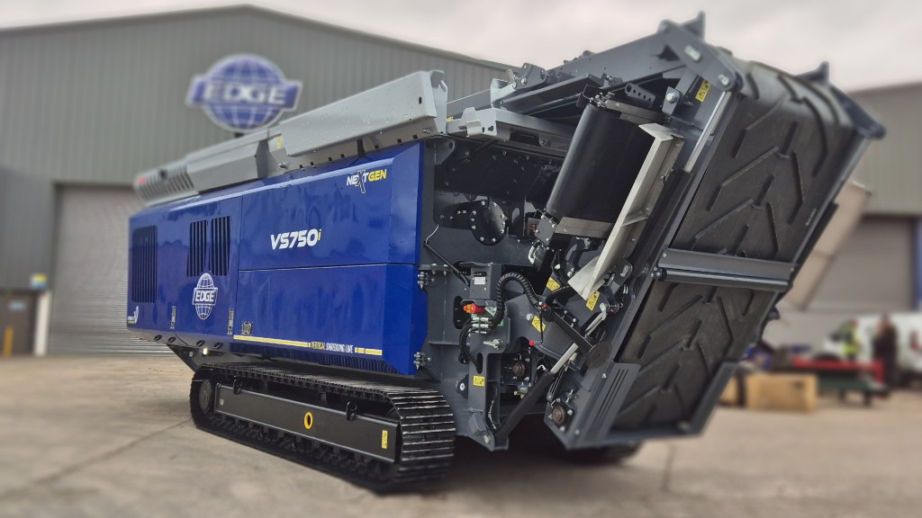 EDGE Innovate's primary waste shredder for bulky, challenging applications