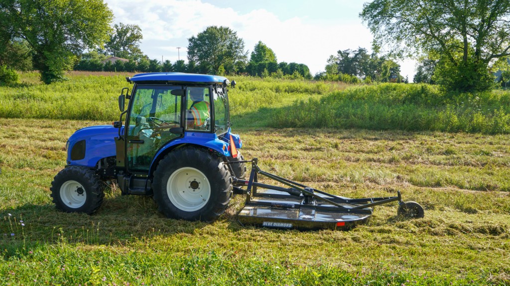 Cut grasses and light brush quickly with Blue Diamond Attachments' new rotary cutters