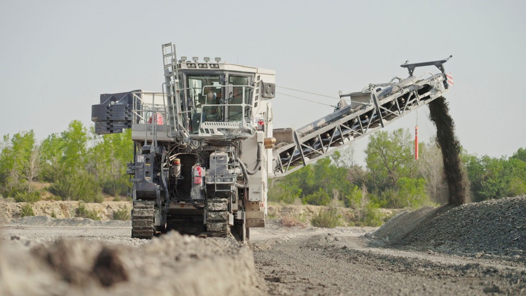 Wirtgen cutting drum opens up new options for surface miners in hard rock applications