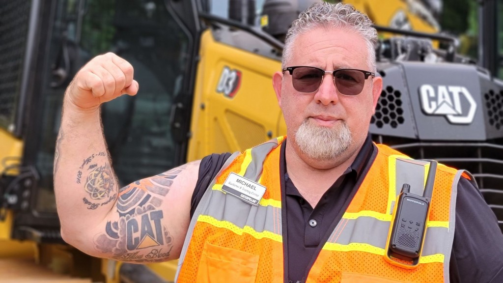 With a Caterpillar career that now spans more than two decades, Michael Bastin explains what inspired him to show off his pride with #CatInk, “Caterpillar, to me, is strength. People who work here are strong, our equipment’s strong, and our customers are strong.”