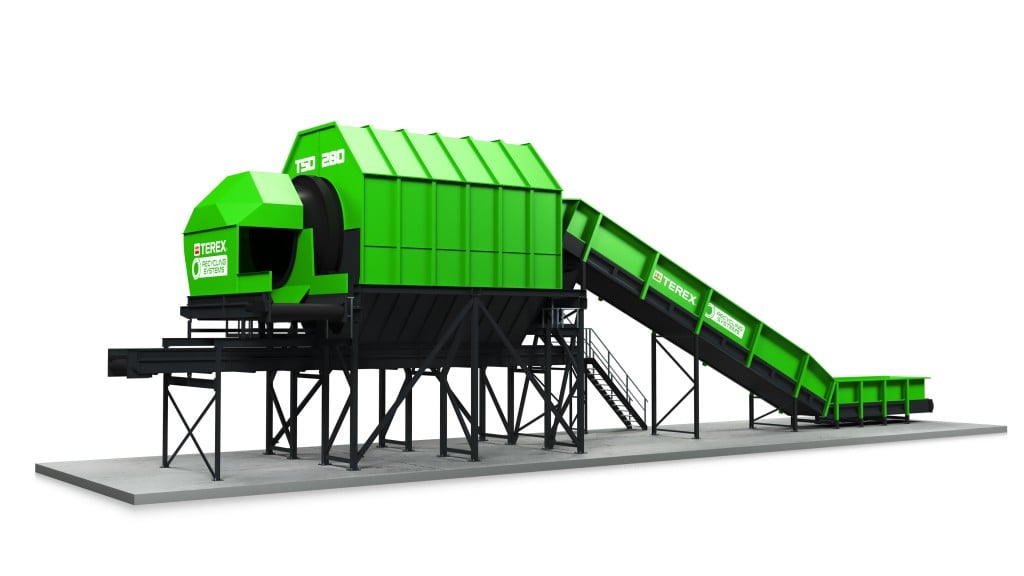 Capable of handling raw, unsorted, construction and demolition, and commercial and industrial waste of all sizes, the TSD-280 efficiently separates bulky materials from the waste stream.