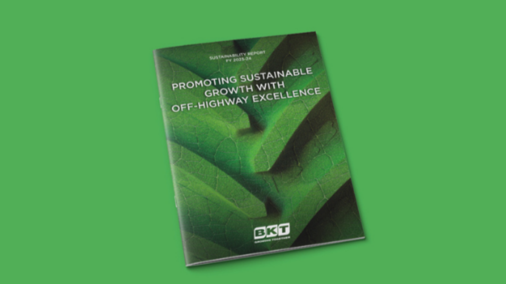 BKT has launched its sustainability report for the financial year 2023-24