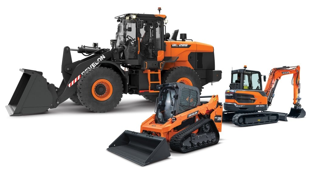 DEVELON will display three machines at 2025 World of Concrete in Las Vegas