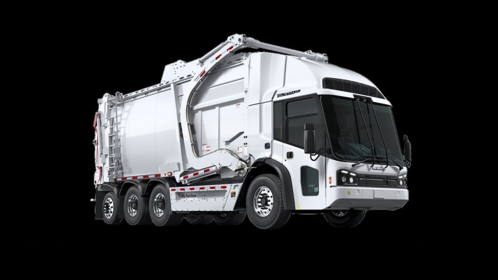 North America’s first electric front-loading commercial collection vehicle