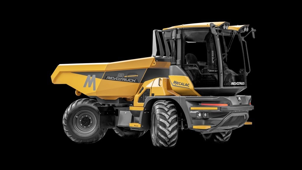 Mecalac designs a rotating-cab site dumper for maximum safety