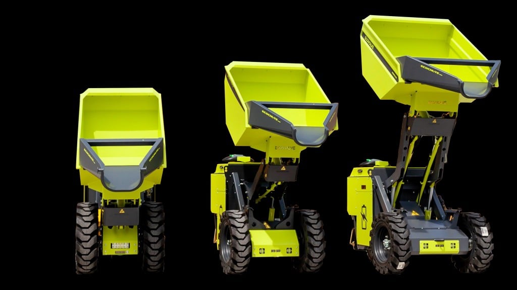 Brokk Inc. now a dealer for Ecovolve electric high-tip dumpers