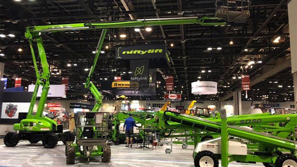 Niftylift’s ARA booth will feature diesel, electric, and hybrid mobile lifts