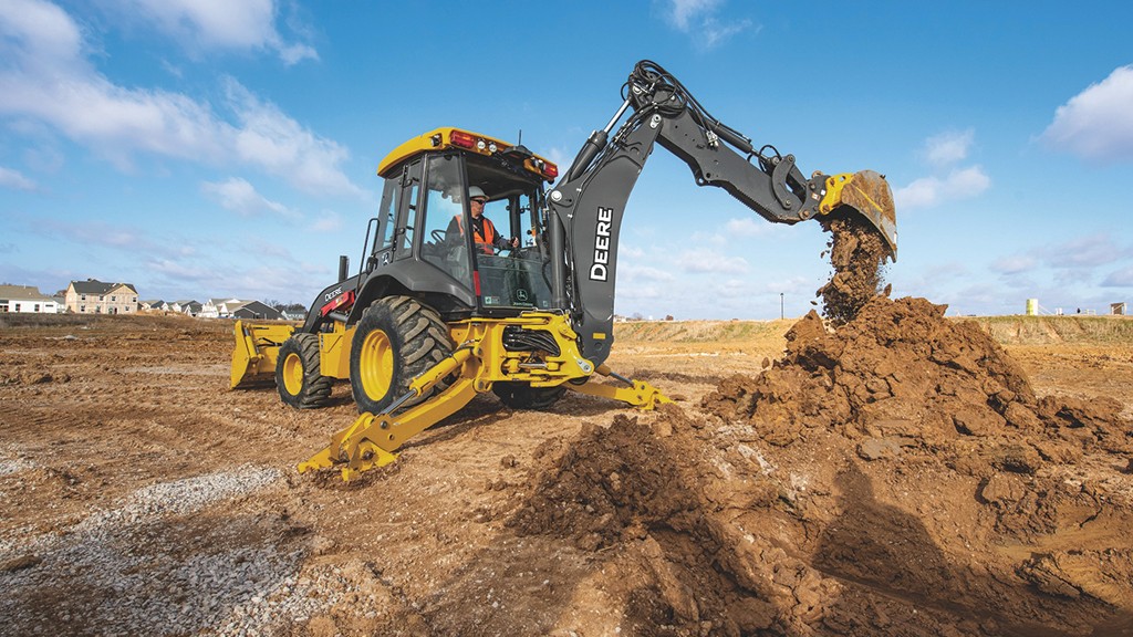 John Deere Construction & Forestry 2025 backhoe loader spec guide