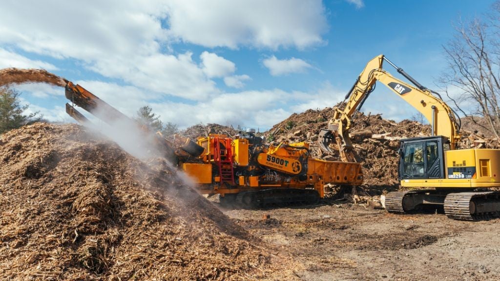 New horizontal grinder from CBI employs metal detection system